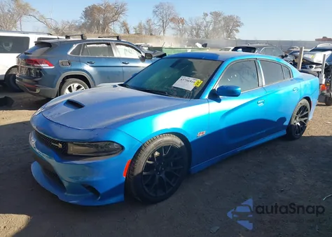 2018 Dodge Charger R/T Scat Pack Rwd из США, поврежденный, VIN 2C3CDXGJ8JH329734